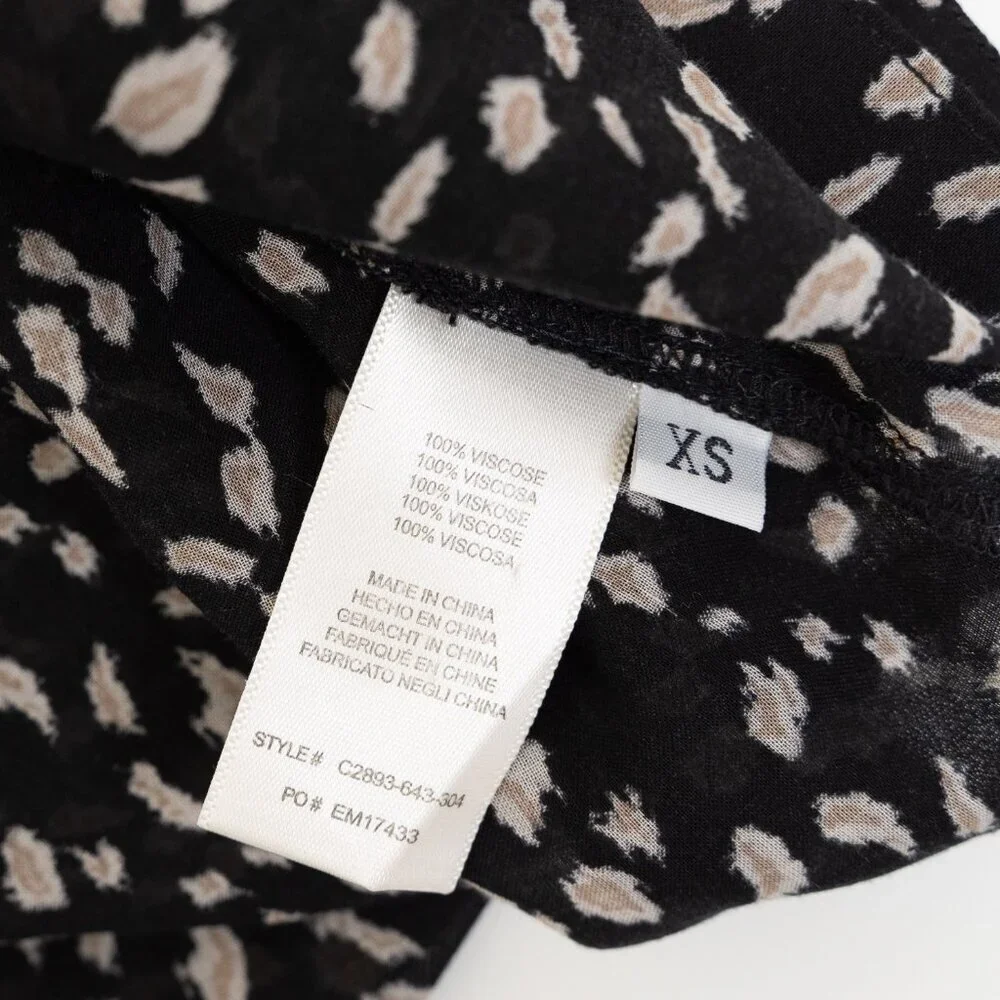 🚨 Anthropologie Cloth & Stone Spotted Lightweight Button Down Shirt - Picture 10 of 11